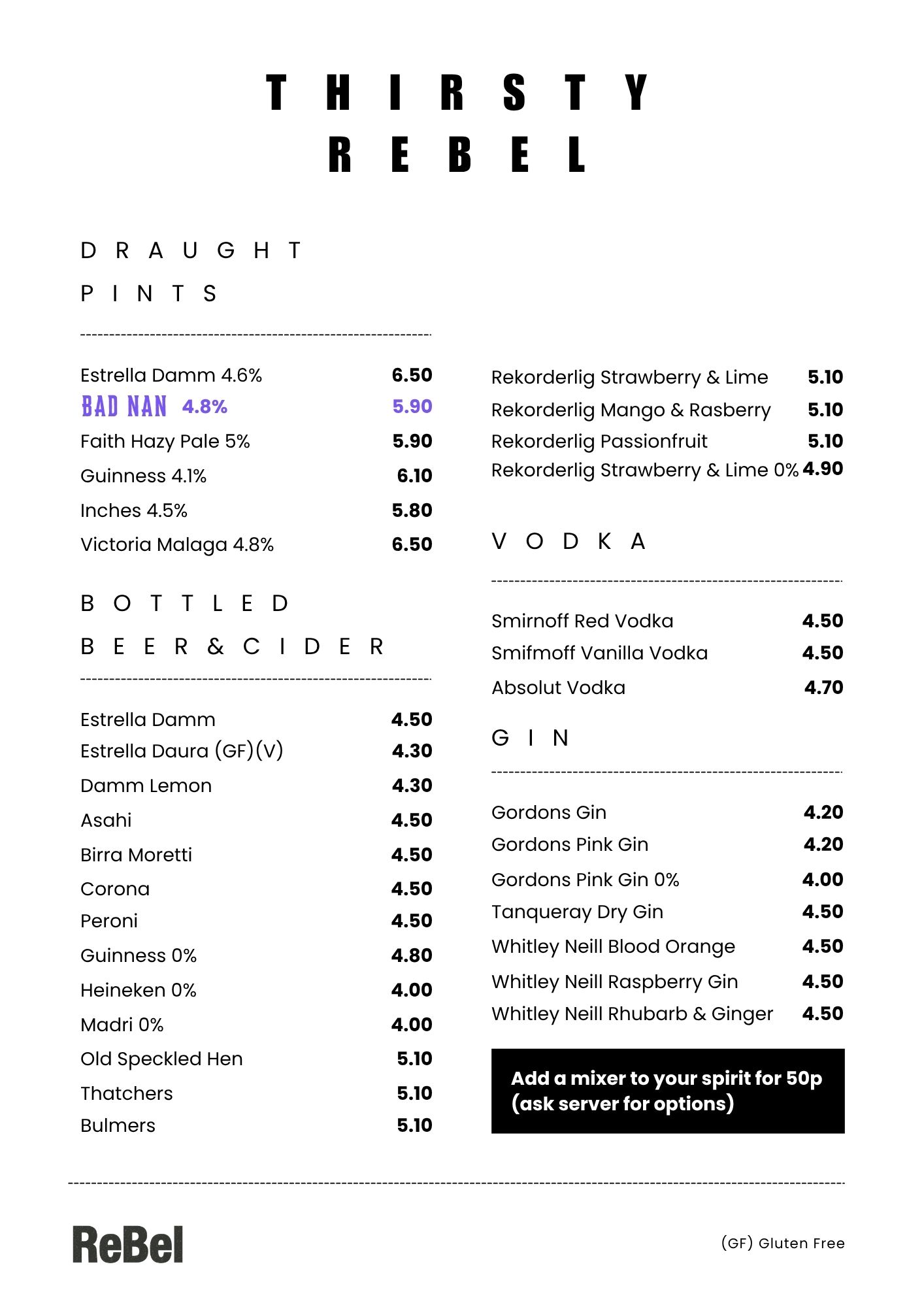 Alcohol Front