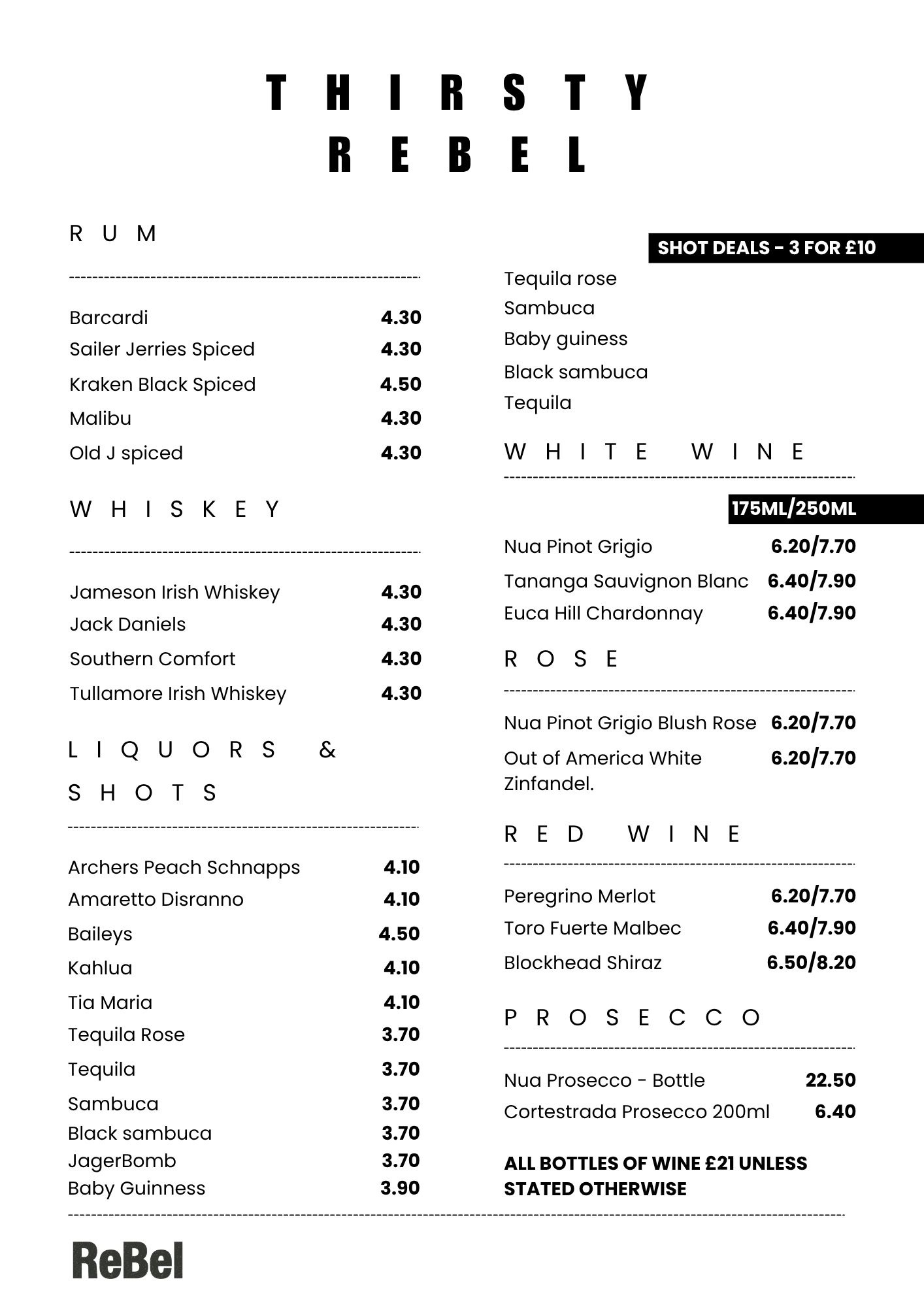 Alcohol Back