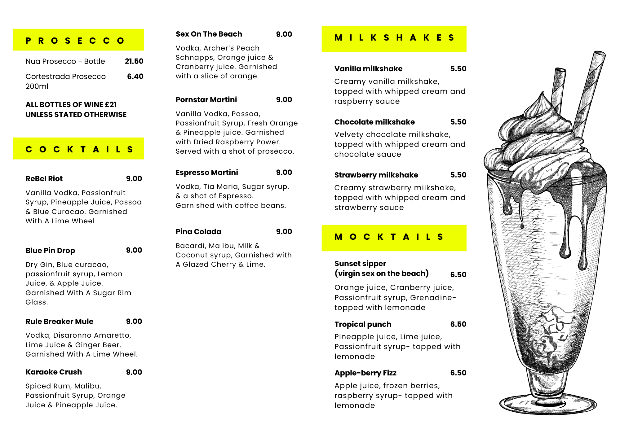 Drinks Page 3