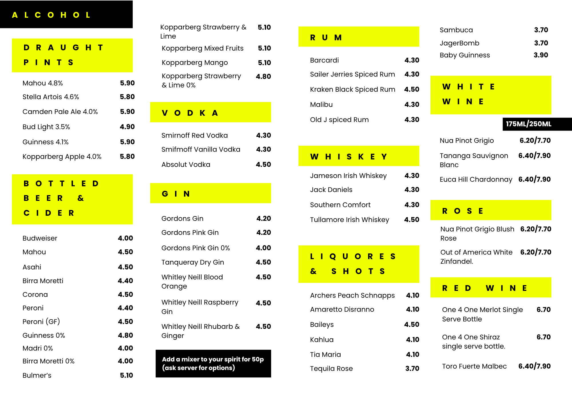 Drinks Page 4